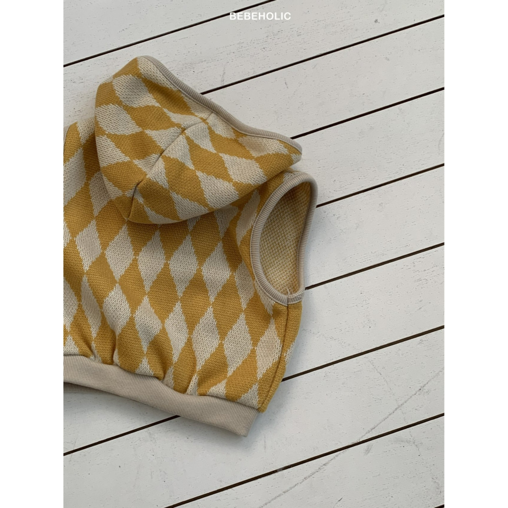 Bebeholic 背心 베베홀릭 다이아후드조끼-細節圖5