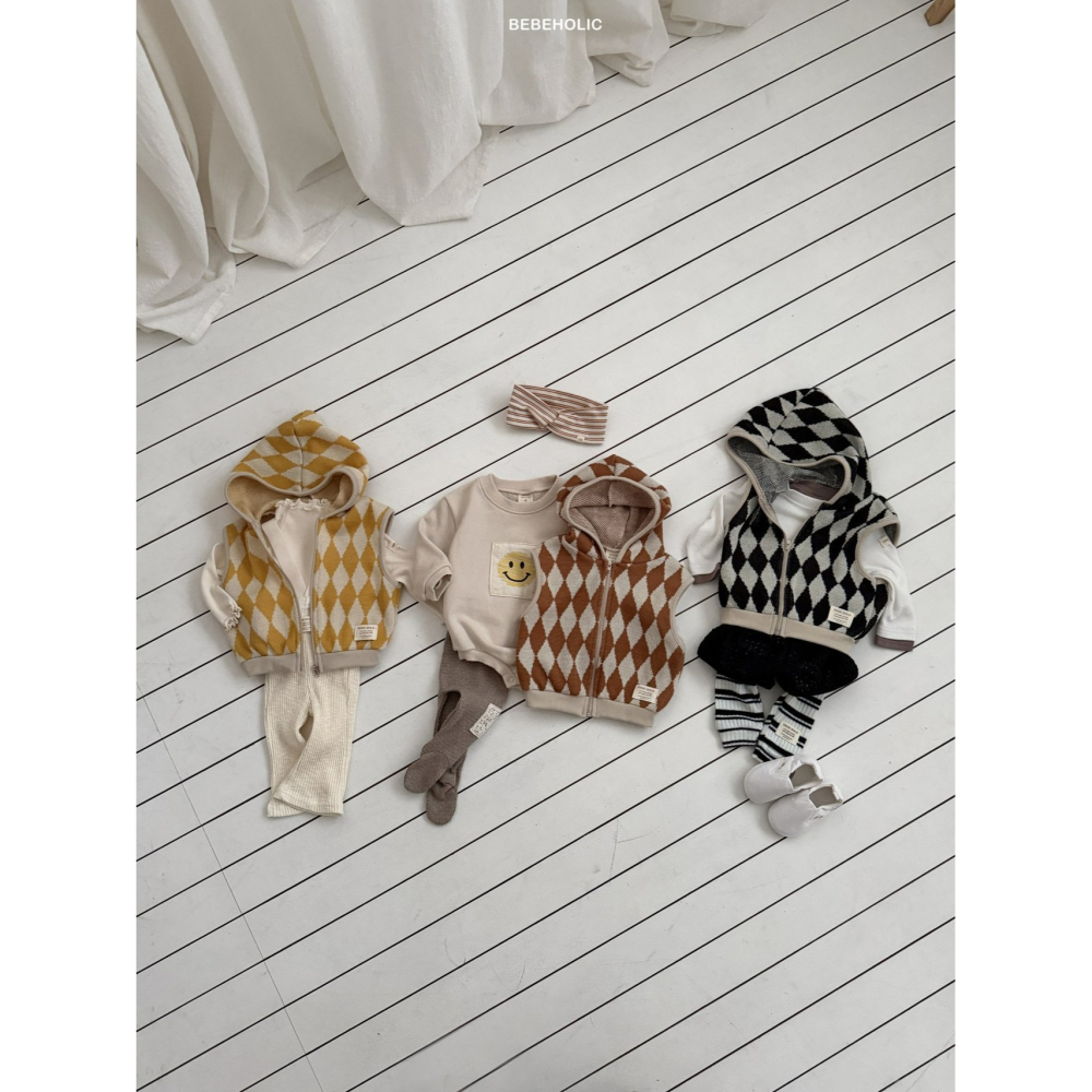 Bebeholic 背心 베베홀릭 다이아후드조끼-細節圖6