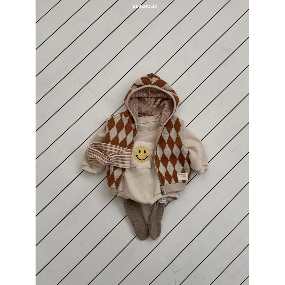 Bebeholic 背心 베베홀릭 다이아후드조끼-細節圖7