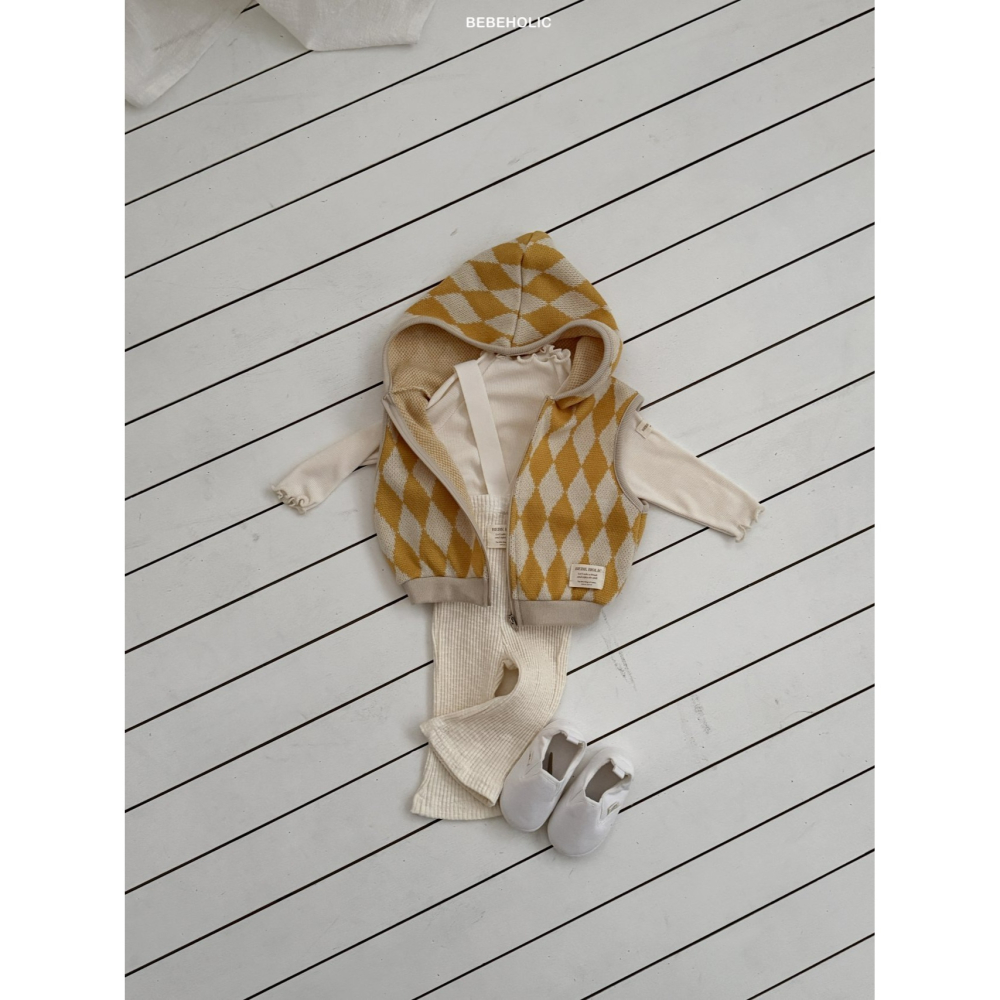 Bebeholic 背心 베베홀릭 다이아후드조끼-細節圖9