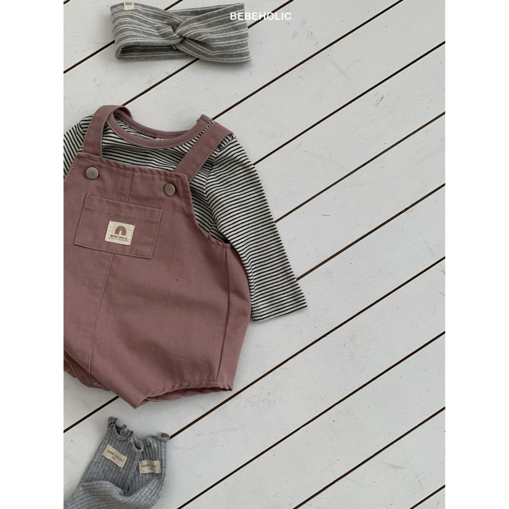 Bebeholic 包屁衣 베베홀릭 레고멜빵슈트-細節圖6