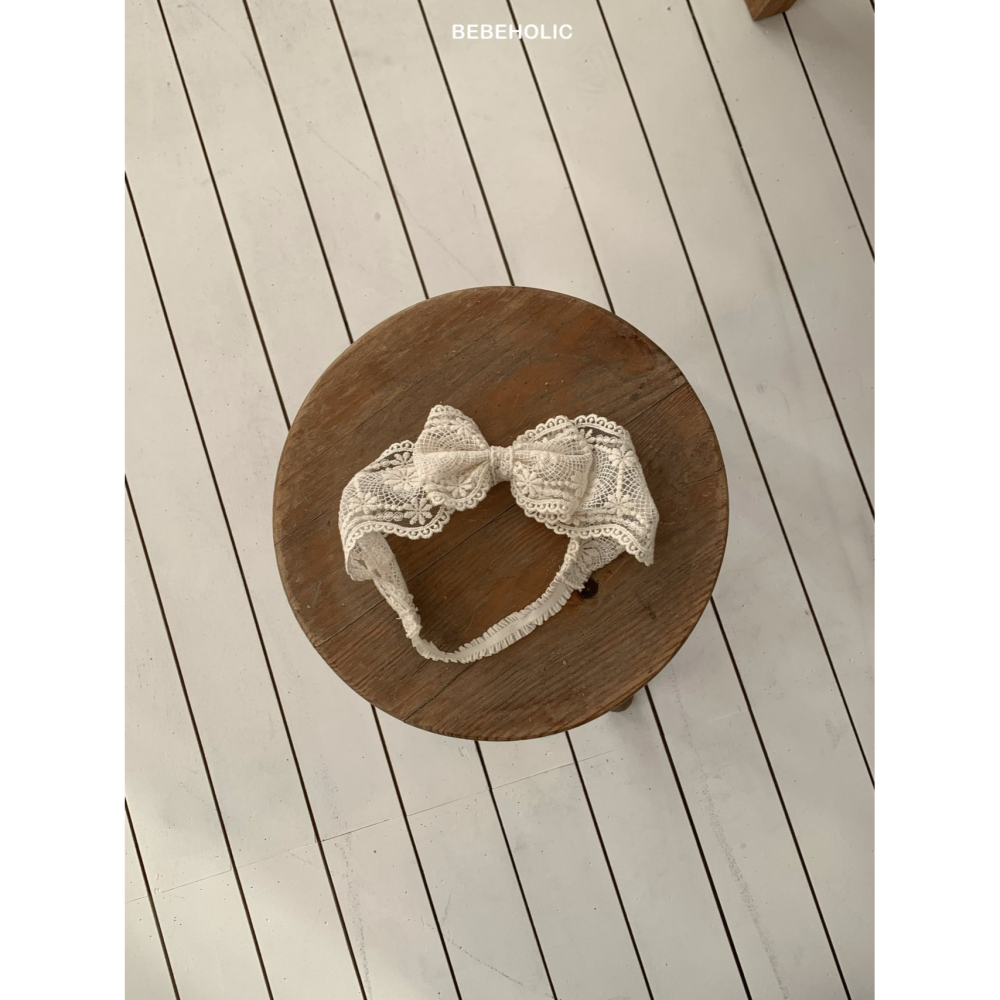 Bebeholic 髮飾 베베홀릭 레이스헤어밴드(1~4)-細節圖3