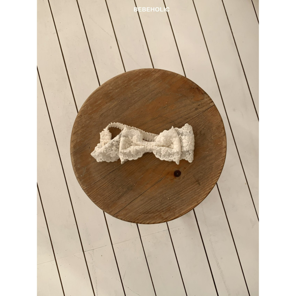 Bebeholic 髮飾 베베홀릭 레이스헤어밴드(1~4)-細節圖7