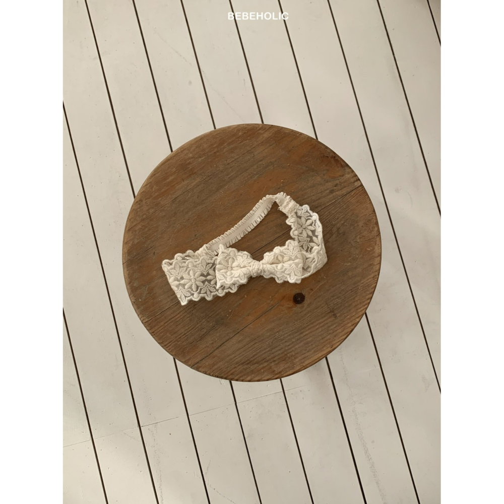 Bebeholic 髮飾 베베홀릭 레이스헤어밴드(1~4)-細節圖9