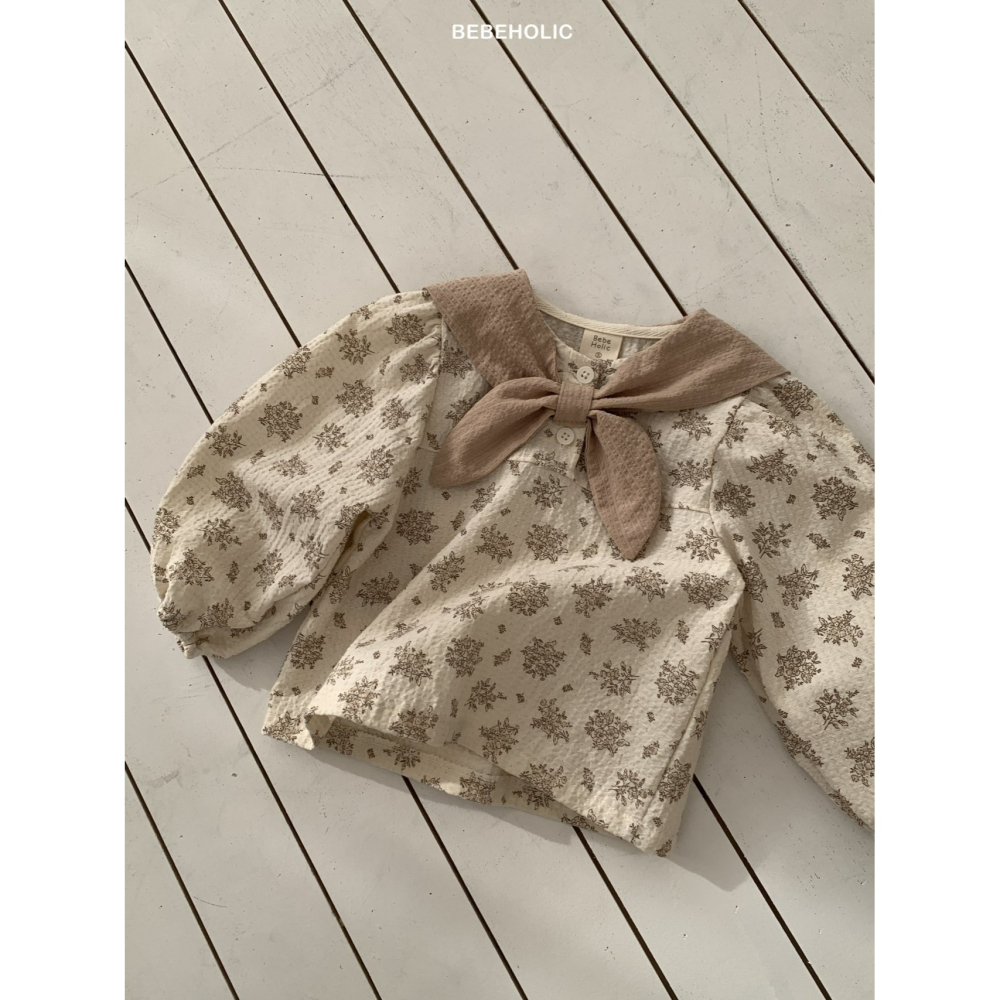 Bebeholic 上衣 베베홀릭 루비케이프브라우스-細節圖4