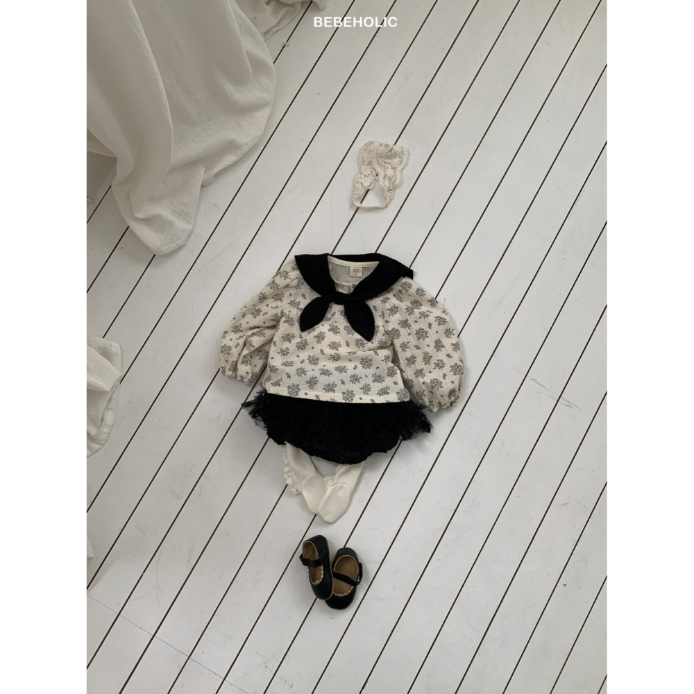 Bebeholic 上衣 베베홀릭 루비케이프브라우스-細節圖11