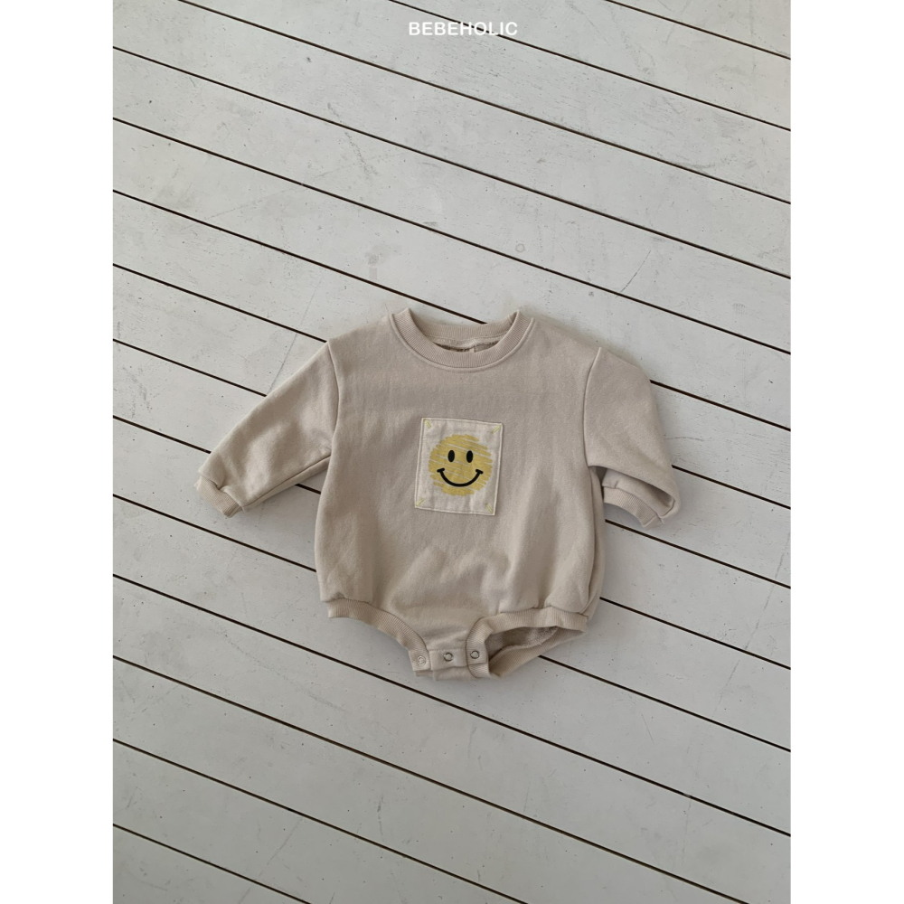 Bebeholic 包屁衣 베베홀릭 스마일패치슈트-細節圖4