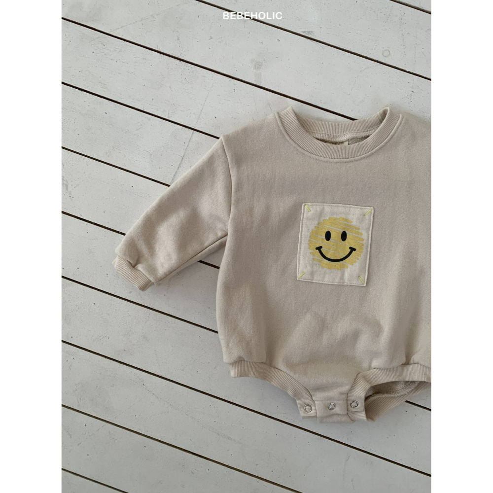 Bebeholic 包屁衣 베베홀릭 스마일패치슈트-細節圖5