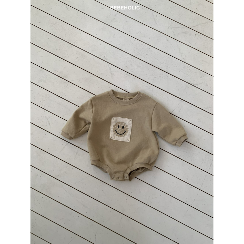 Bebeholic 包屁衣 베베홀릭 스마일패치슈트-細節圖7
