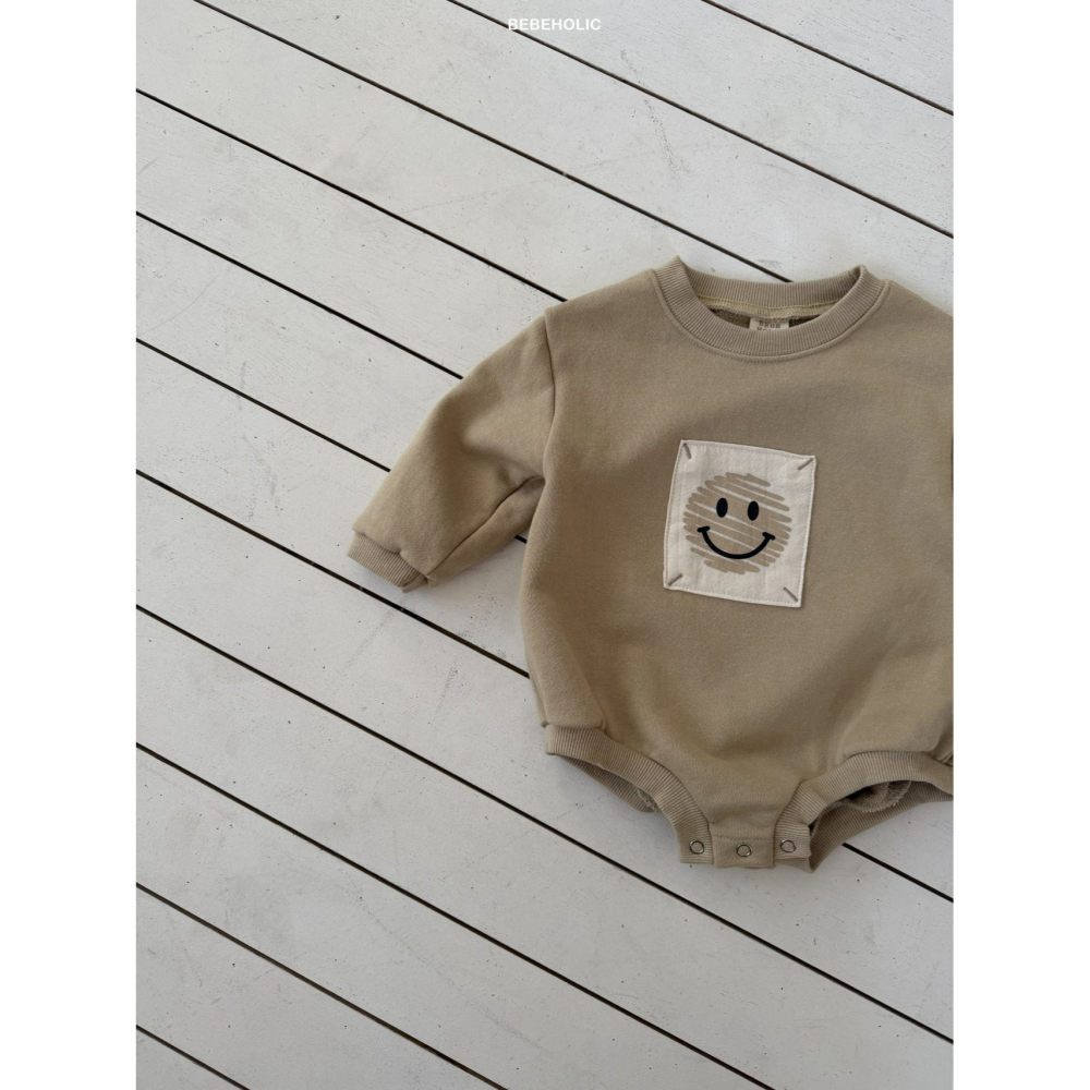 Bebeholic 包屁衣 베베홀릭 스마일패치슈트-細節圖8