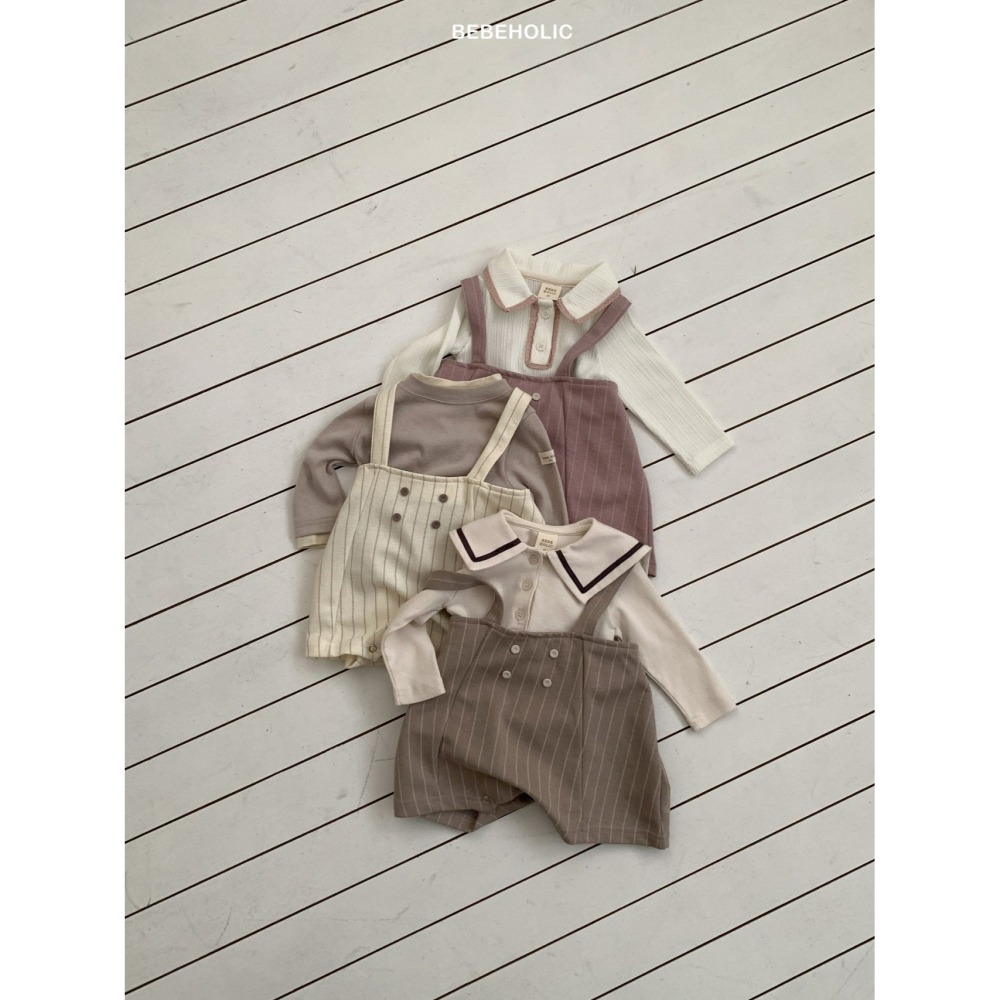 Bebeholic 吊帶褲 베베홀릭 스티치멜빵바지-細節圖4