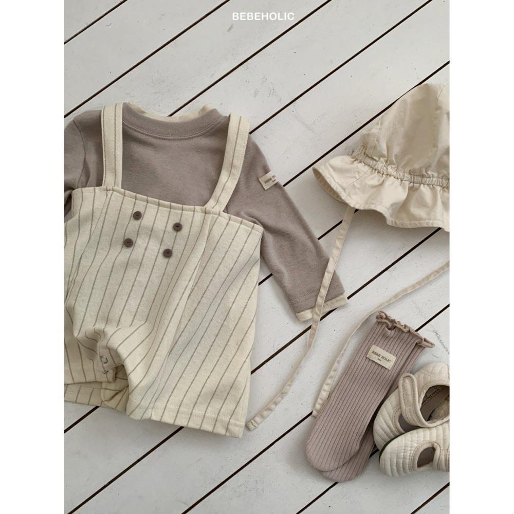 Bebeholic 吊帶褲 베베홀릭 스티치멜빵바지-細節圖6