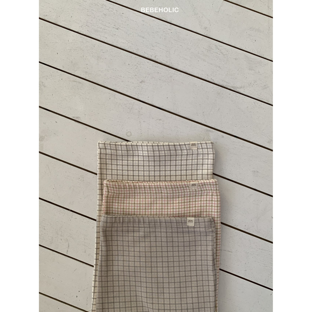 Bebeholic 內搭褲 베베홀릭 체크유발레깅스-細節圖2