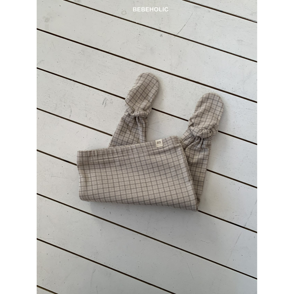 Bebeholic 內搭褲 베베홀릭 체크유발레깅스-細節圖5