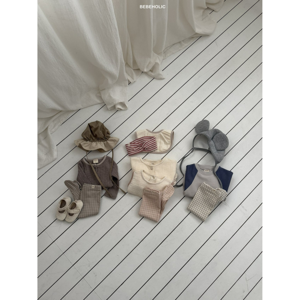 Bebeholic 內搭褲 베베홀릭 체크유발레깅스-細節圖6