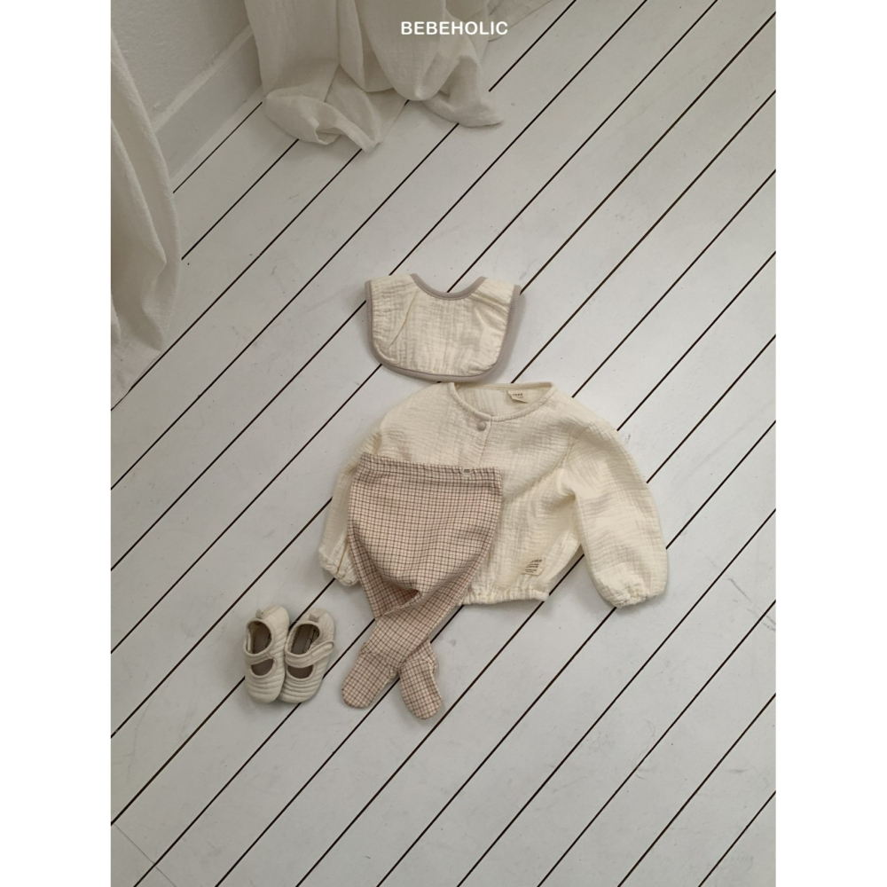 Bebeholic 內搭褲 베베홀릭 체크유발레깅스-細節圖7