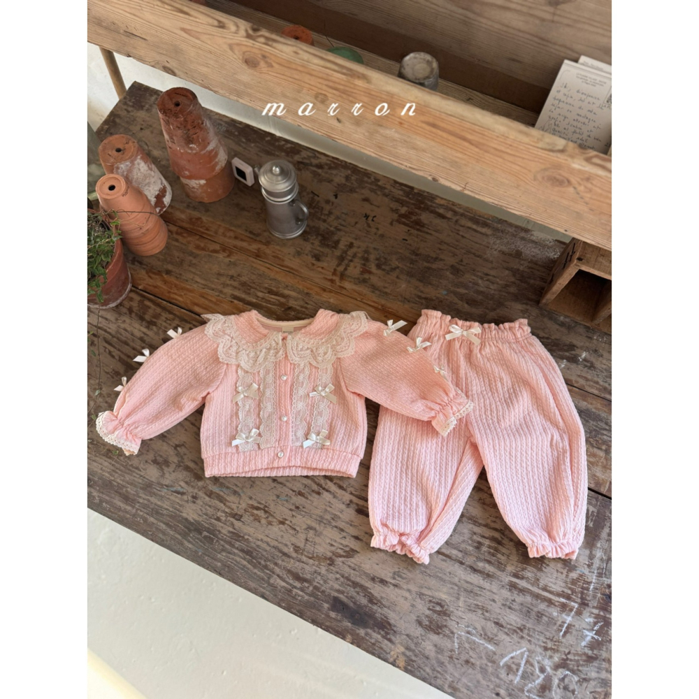 Marron 開襟衫 마론 셀린가디건-細節圖6