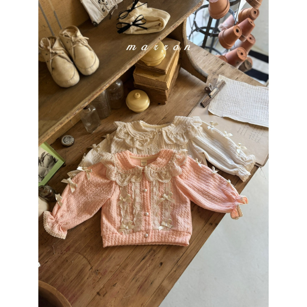 Marron 開襟衫 마론 셀린가디건-細節圖8