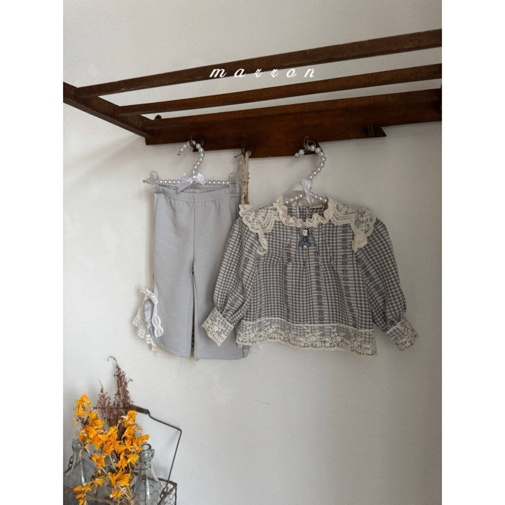 Marron 褲子 마론 슈슈팬츠-細節圖7