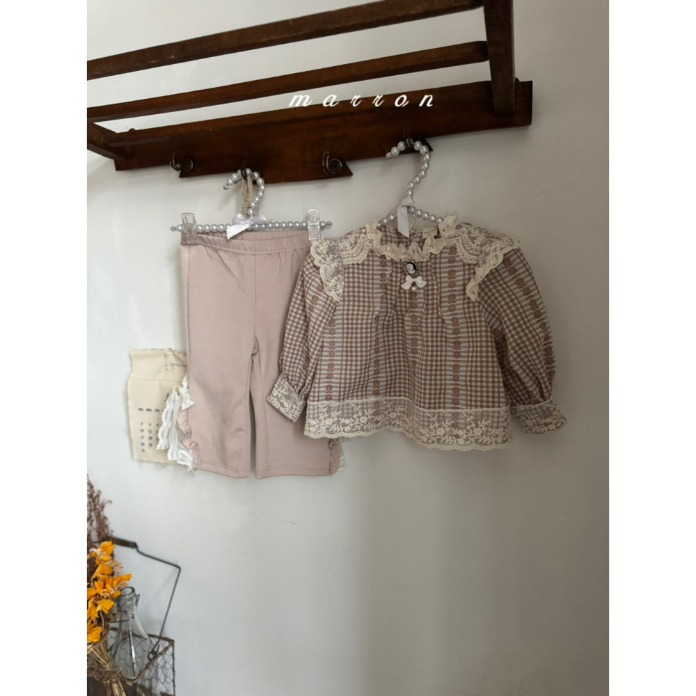 Marron 褲子 마론 슈슈팬츠-細節圖8