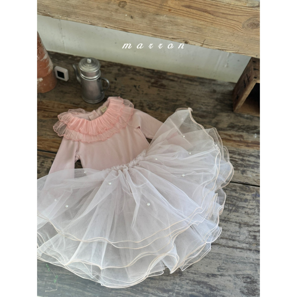 Marron 上衣 마론 스텔라티셔츠-細節圖8