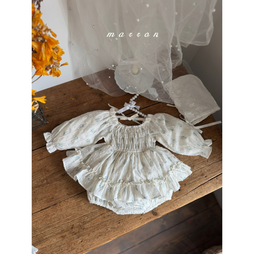 Marron 包屁衣 마론 스프링슈트-細節圖2