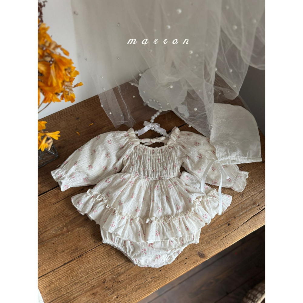 Marron 包屁衣 마론 스프링슈트-細節圖3