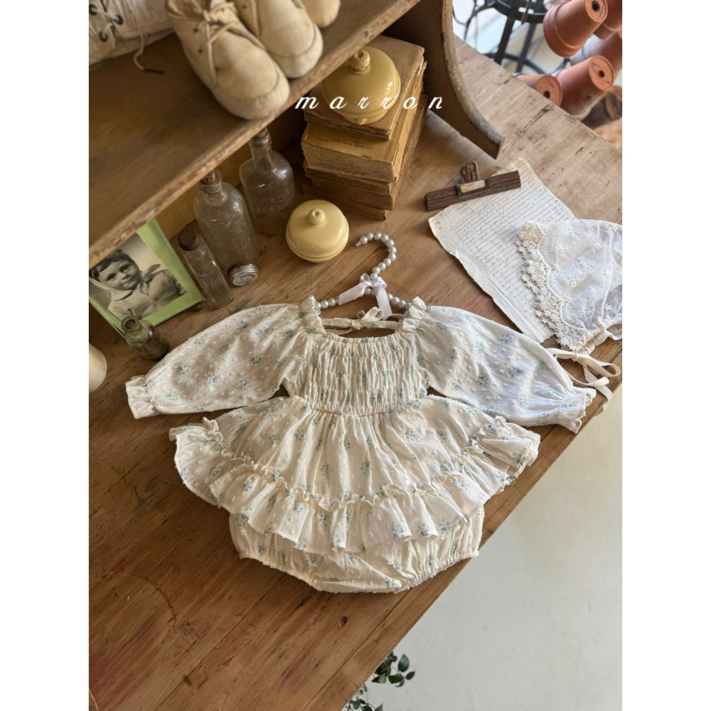 Marron 包屁衣 마론 스프링슈트-細節圖7