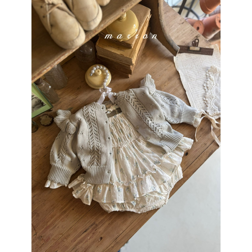 Marron 包屁衣 마론 스프링슈트-細節圖10