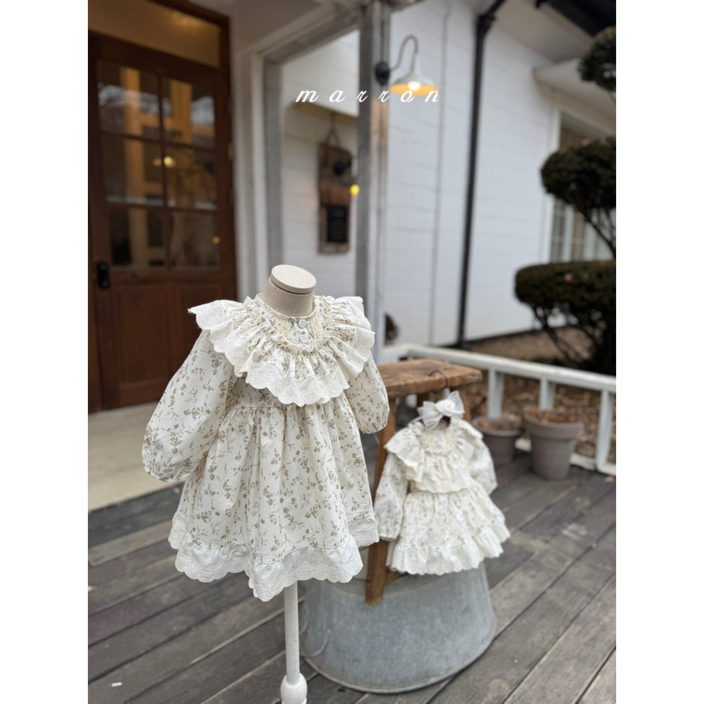 Marron 包屁衣 마론 아네스슈트(꽃)-細節圖6