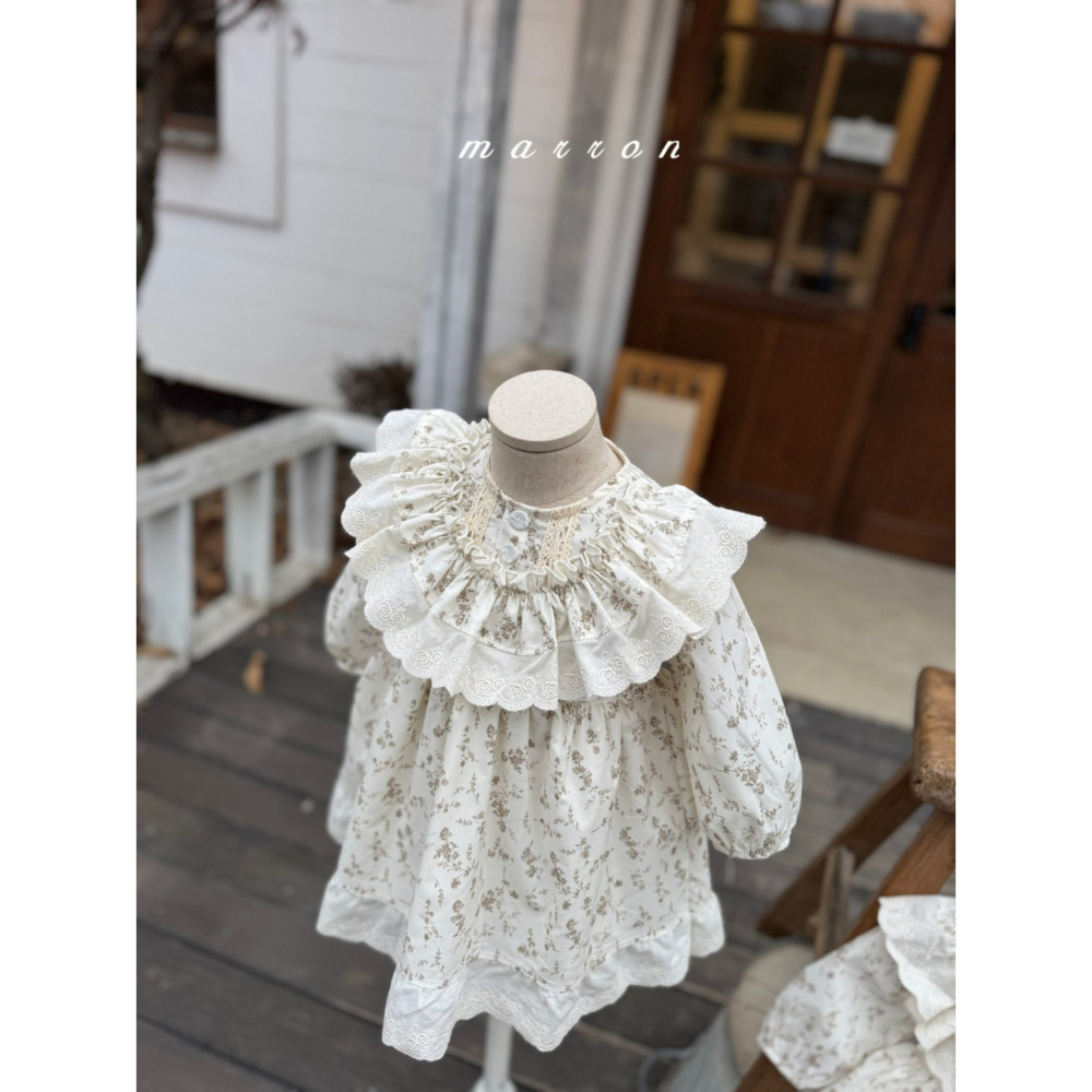 Marron 包屁衣 마론 아네스슈트(꽃)-細節圖8