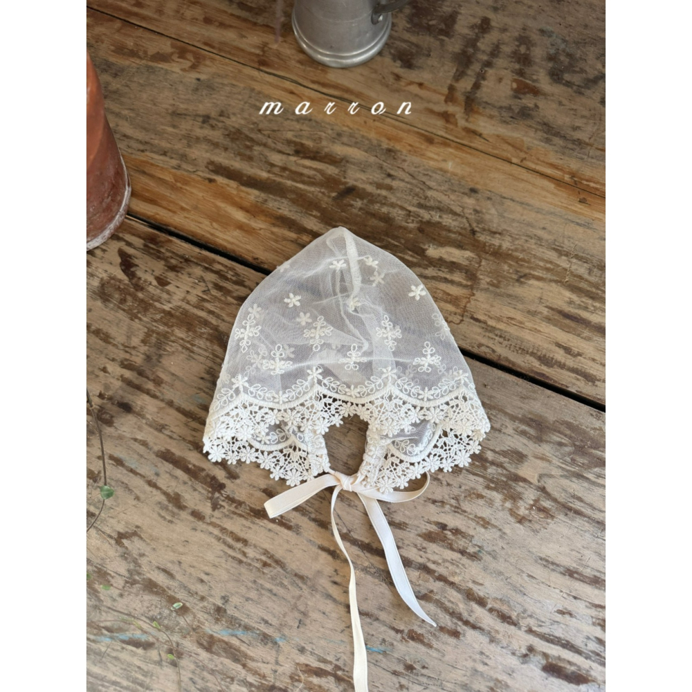 Marron 帽子 마론 잔꽃보넷-細節圖2