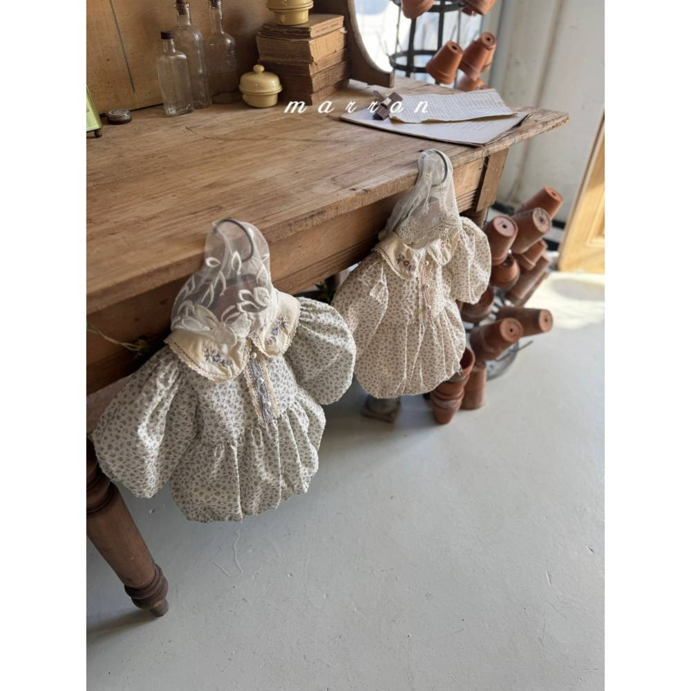 Marron 帽子 마론 잔꽃보넷-細節圖4