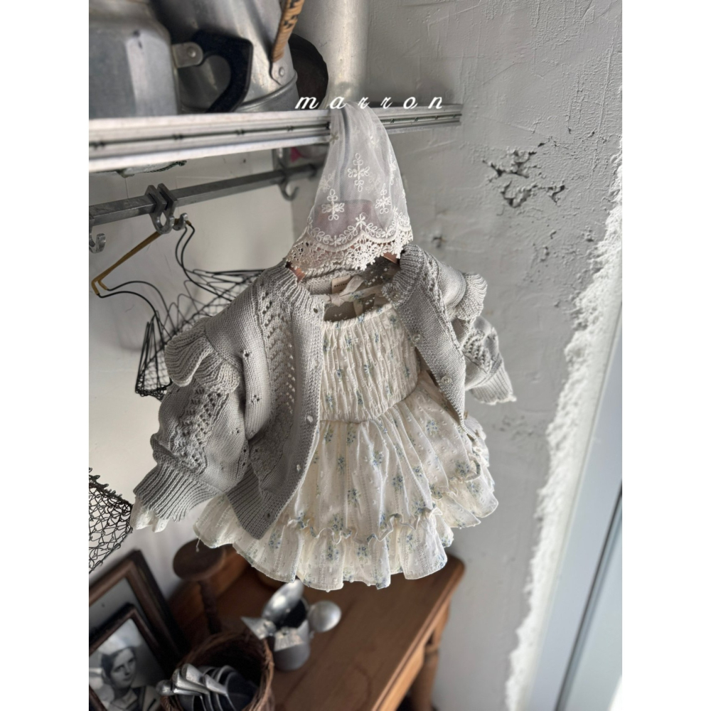 Marron 帽子 마론 잔꽃보넷-細節圖9