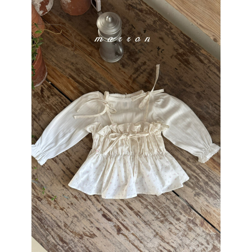 Marron 上衣 마론 젤리티셔츠-細節圖3