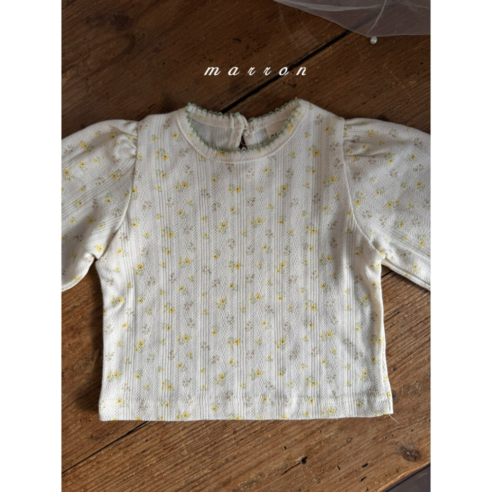 Marron 上衣 마론 젤리티셔츠-細節圖8