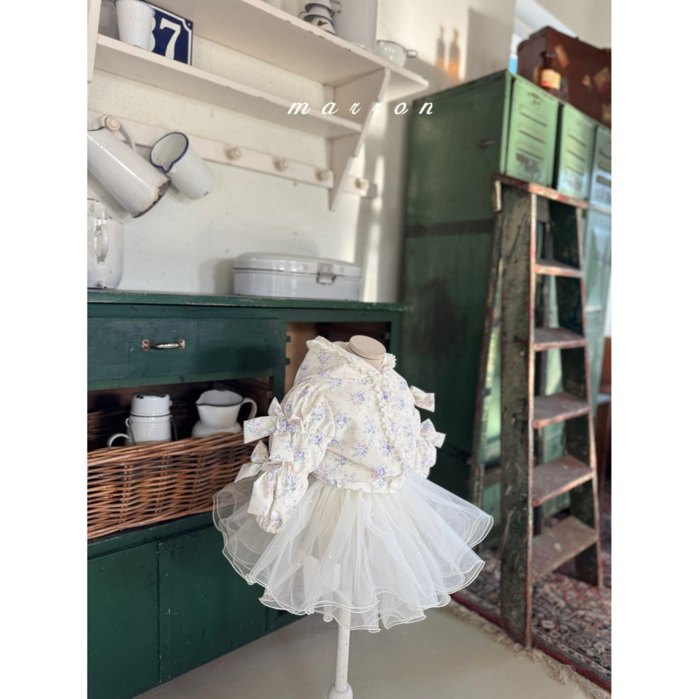 Marron 裙子 마론 진주스커트-細節圖7