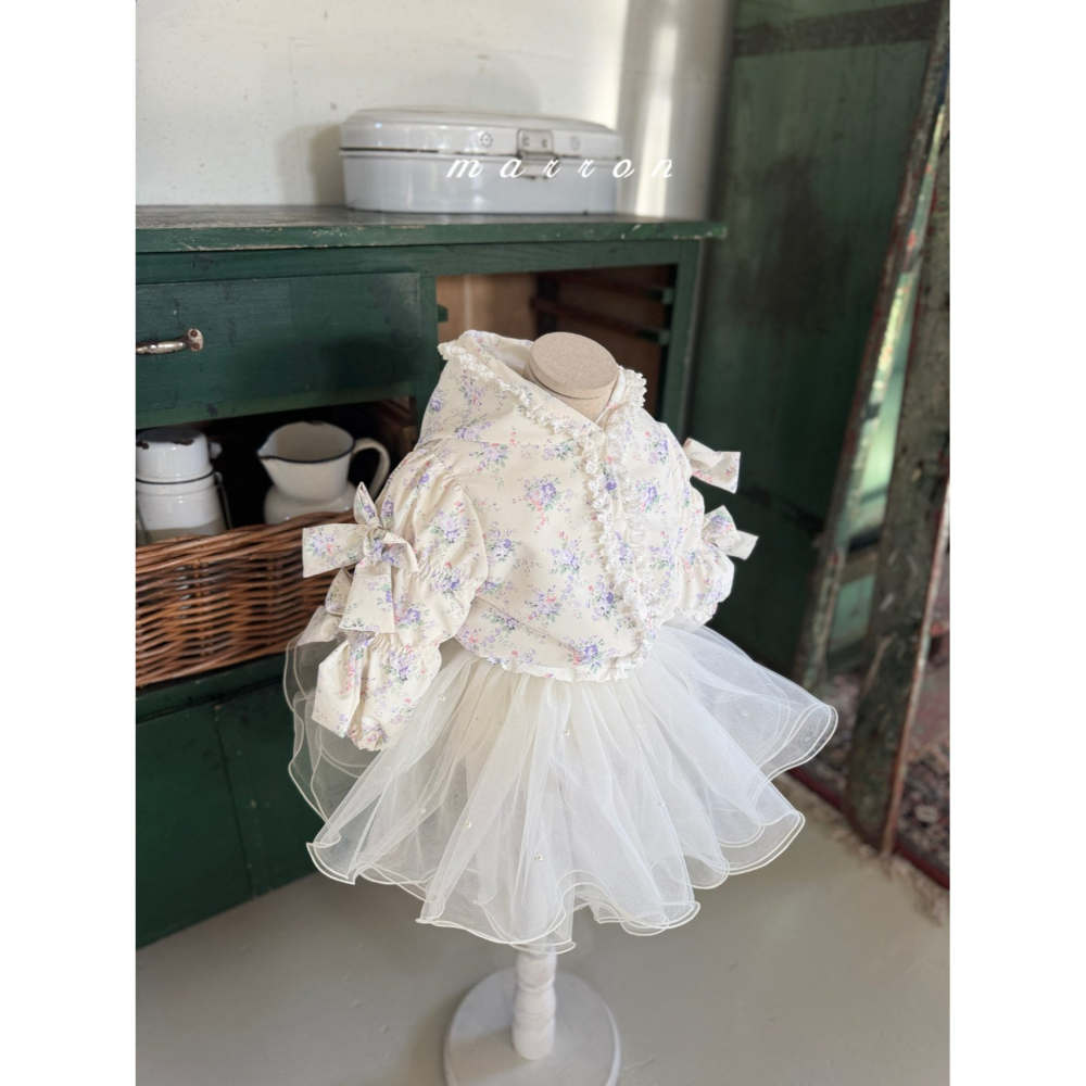 Marron 裙子 마론 진주스커트-細節圖8