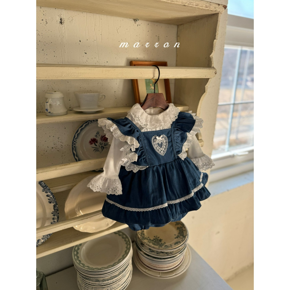 Marron 包屁衣 마론 하트슈트-細節圖2