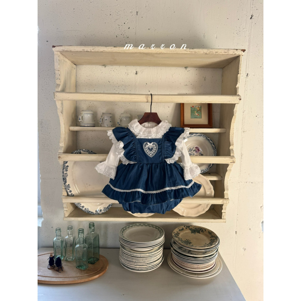 Marron 包屁衣 마론 하트슈트-細節圖5