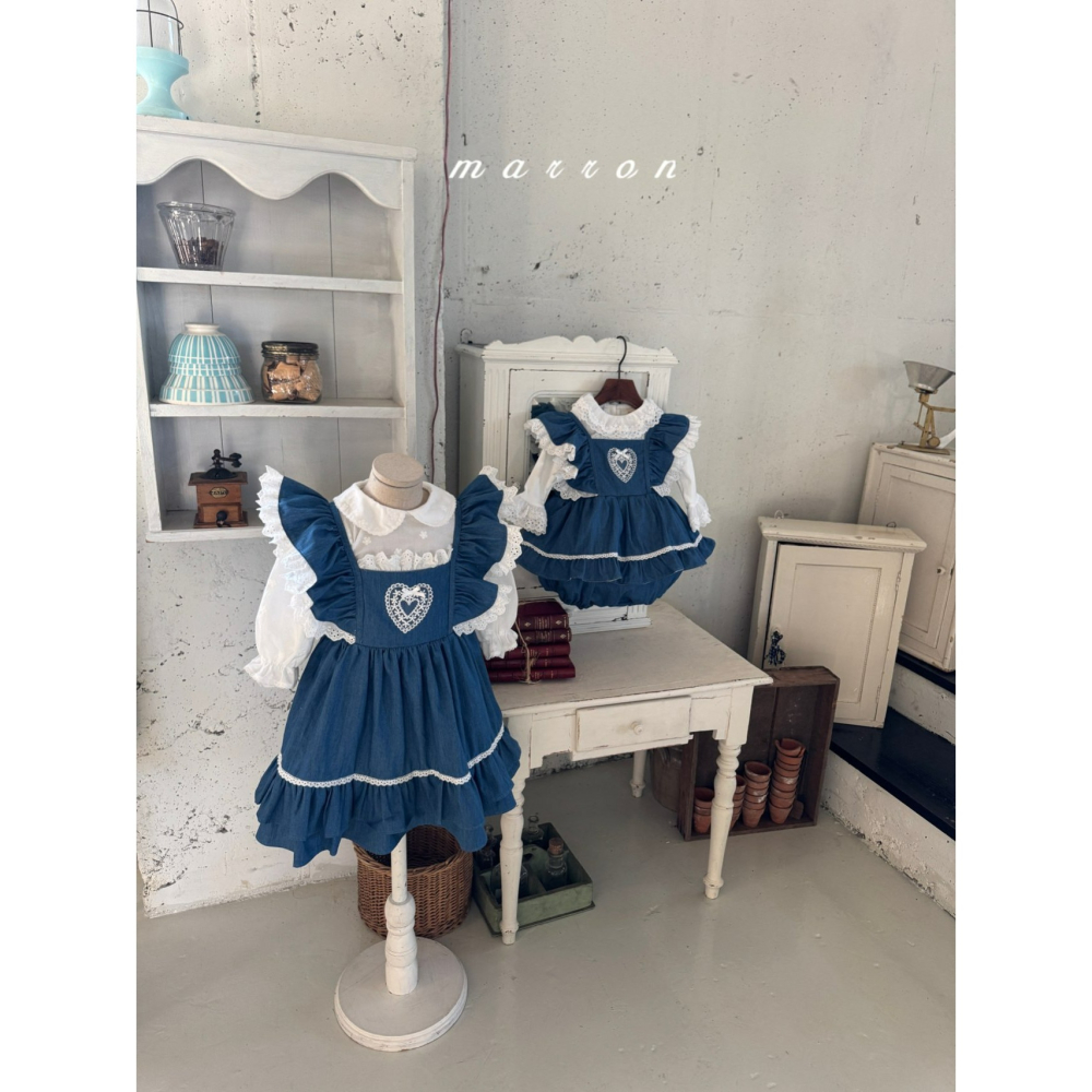 Marron 洋裝 마론 하트원피스-細節圖3