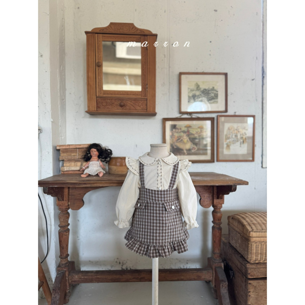 Marron 裙子 마론 데이지스커트-細節圖3