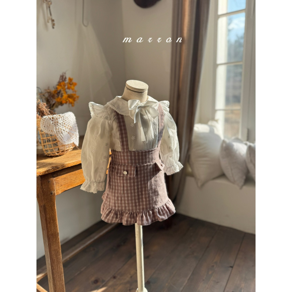 Marron 裙子 마론 데이지스커트-細節圖4