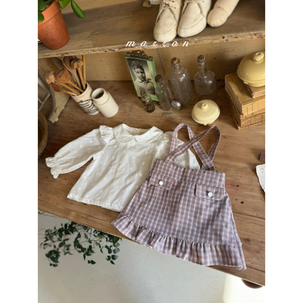 Marron 裙子 마론 데이지스커트-細節圖10