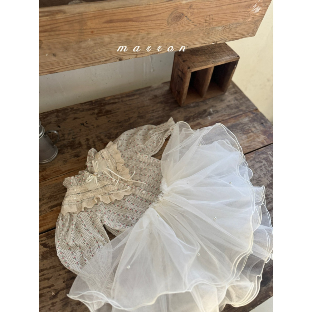 Marron 上衣 마론 루루블라우스-細節圖8