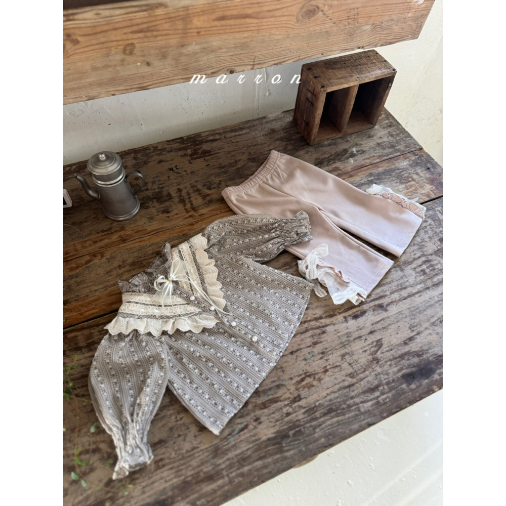 Marron 上衣 마론 루루블라우스-細節圖9