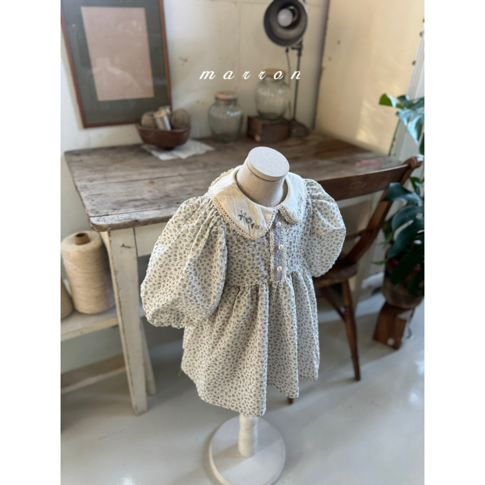 Marron 洋裝 마론 미모사원피스-細節圖3