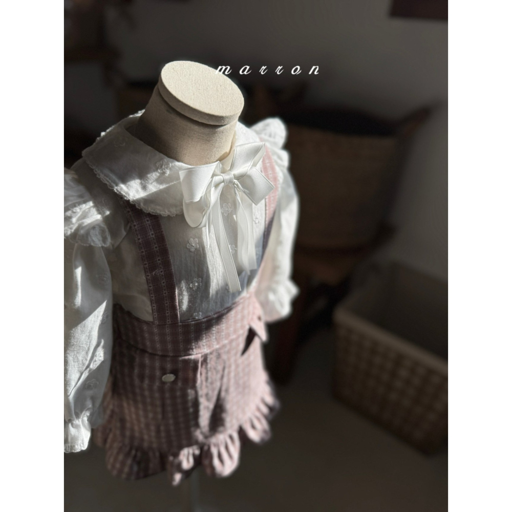 Marron 蝴蝶結別針 마론 바비브로치-細節圖2