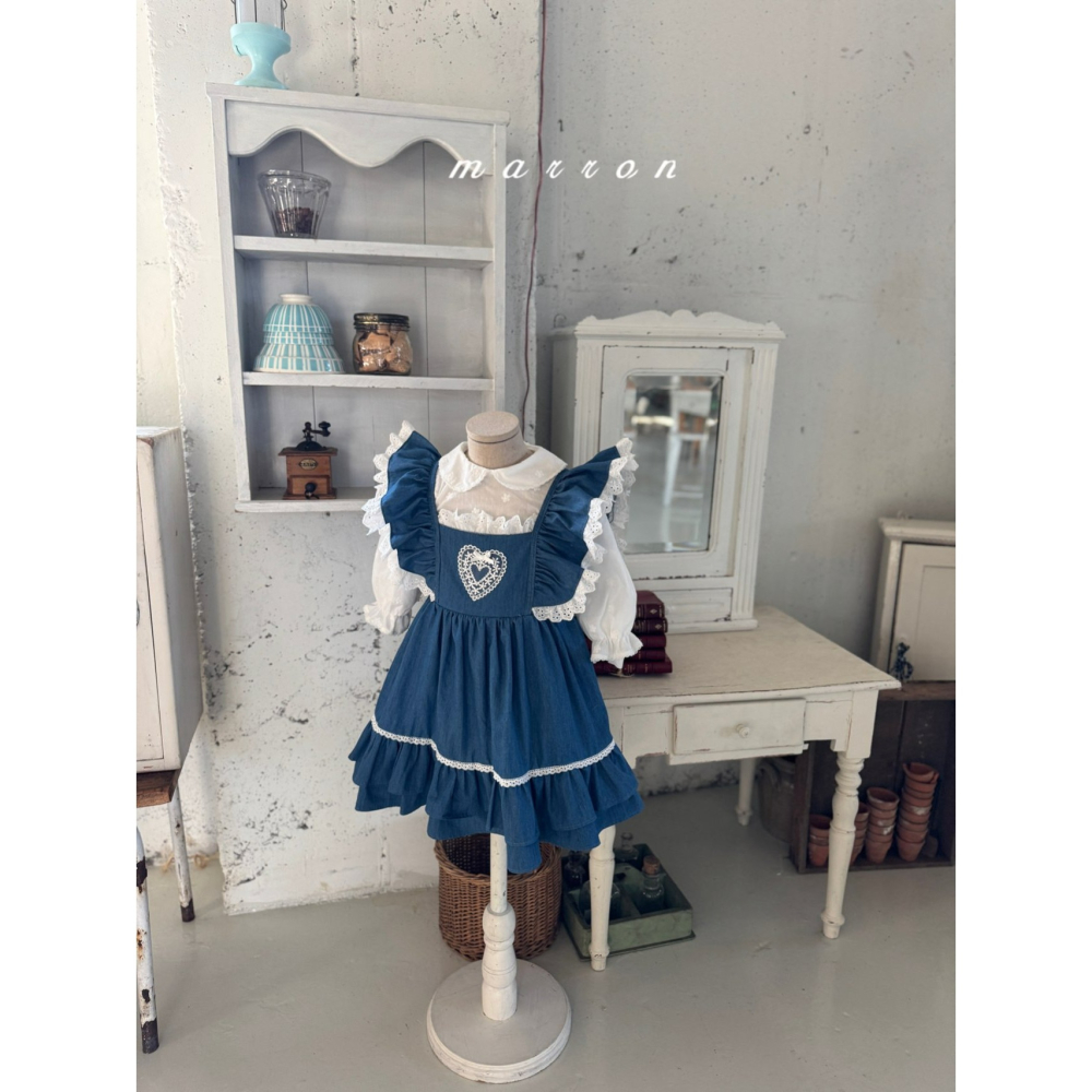 Marron 上衣 마론 별블라우스-細節圖8