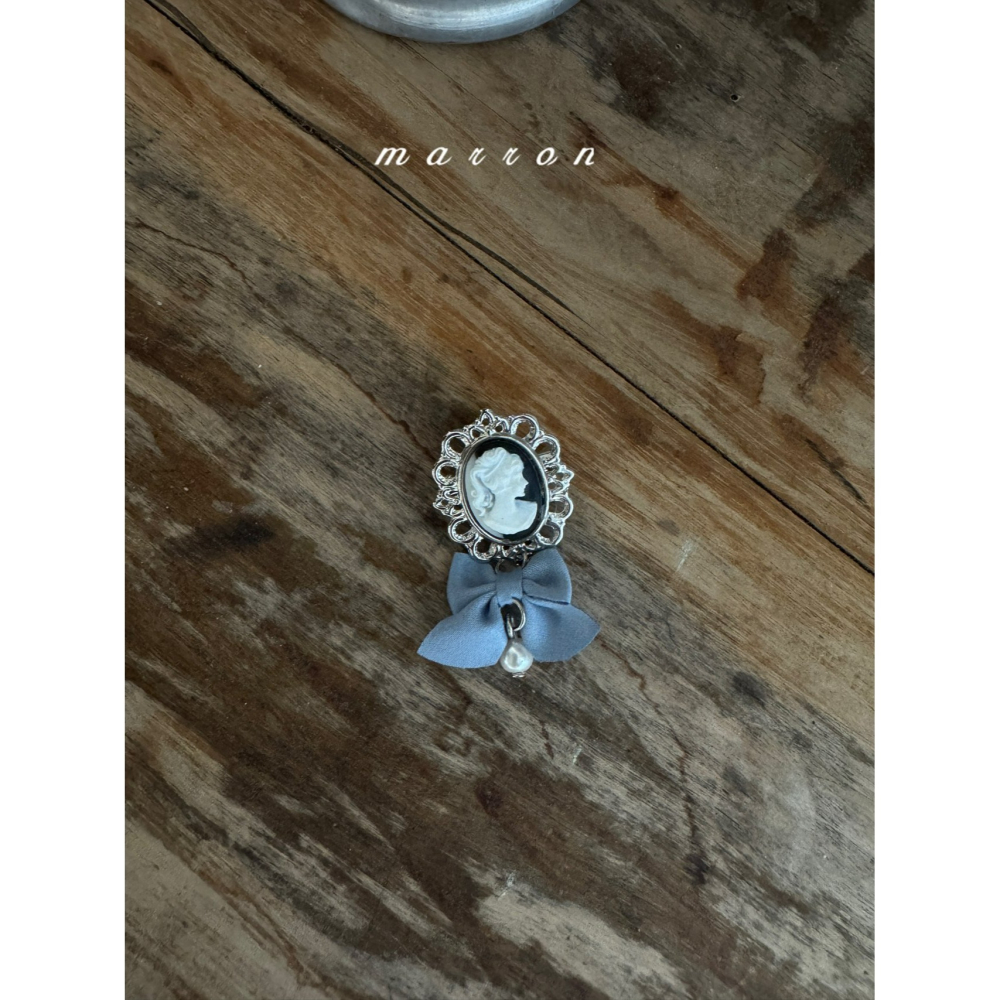 Marron 別針 마론 빅토리아브로치-細節圖2
